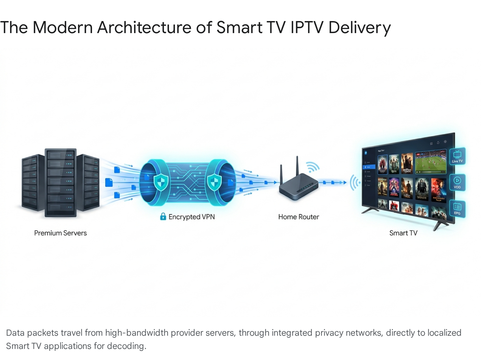IPTV on a Smart TV in Canada